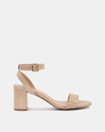 Dune Meye Block Heel Sandals D Fit