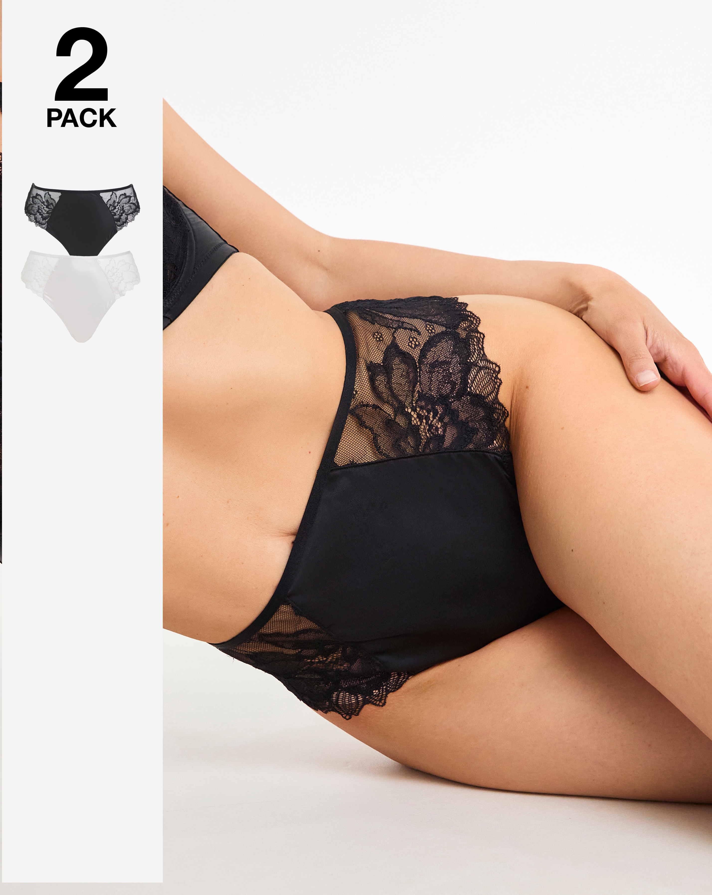 Pretty Secrets 2 Pack Willow Knickers