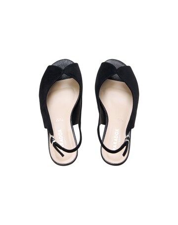 Paradox London Janine Wide E Fit Wedge Sandals