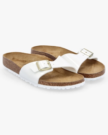 Birkenstock Madrid Birko-Flor Patent Mules Narrow Width