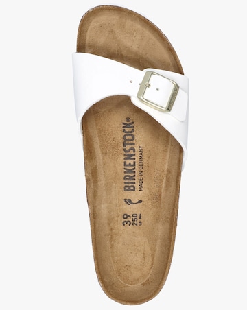 Birkenstock Madrid Birko-Flor Patent Mules Narrow Width