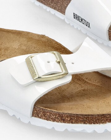 Birkenstock Madrid Birko-Flor Patent Mules Narrow Width