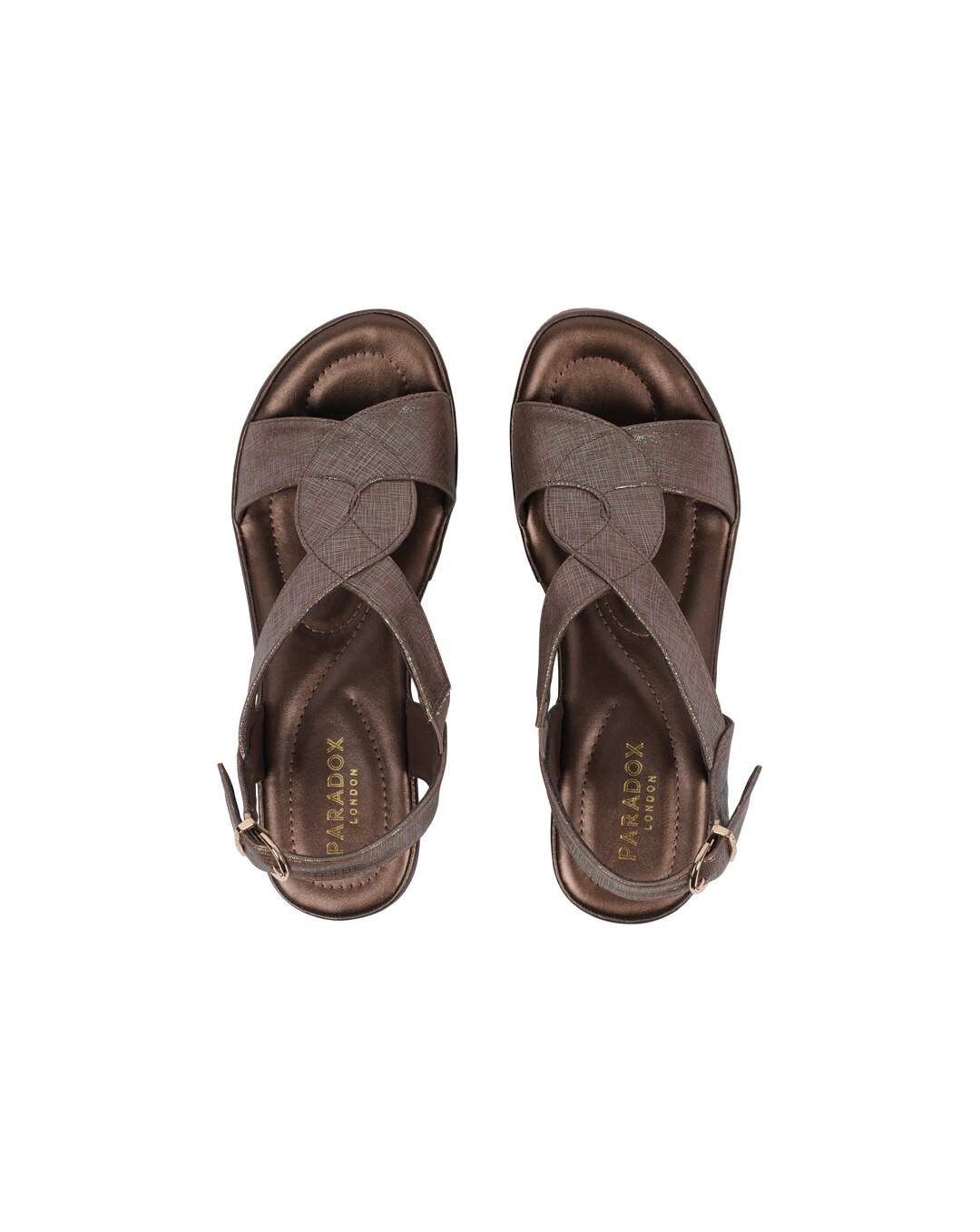 Paradox London Vesper Wedge Sandals | JD Williams