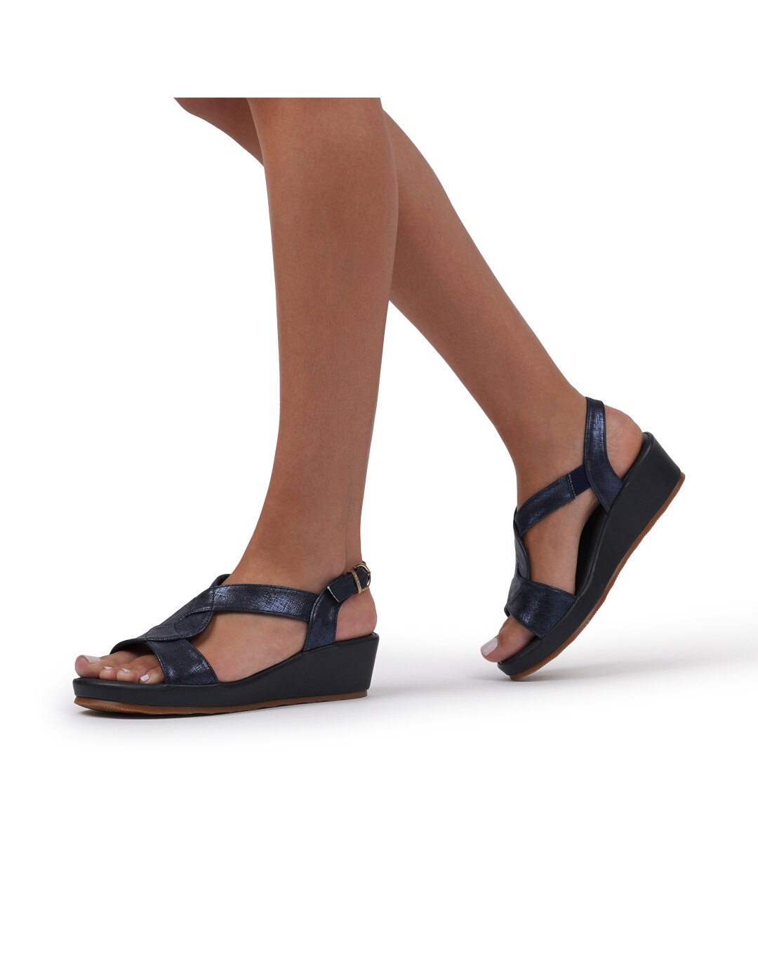 Paradox London Vesper Wedge Sandals | JD Williams
