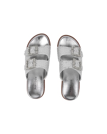 Paradox London Verity Hand Woven Sliders