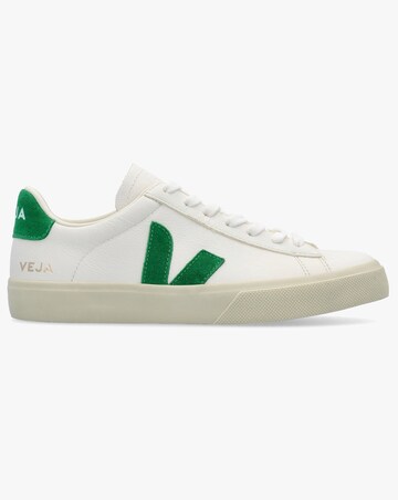 Veja Campo Extra White Emeraude Chromefree Leather Trainers