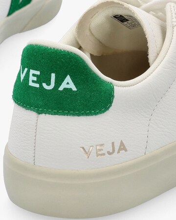 Veja Campo Extra White Emeraude Chromefree Leather Trainers