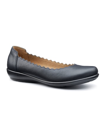 Hotter Eider Wide Fit Ballet Pump