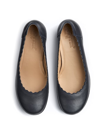 Hotter Eider Wide Fit Ballet Pump