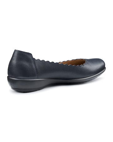 Hotter Eider Wide Fit Ballet Pump