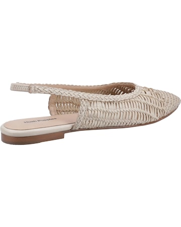 Hush Puppies Dalia Woven Slingback Ballerinas