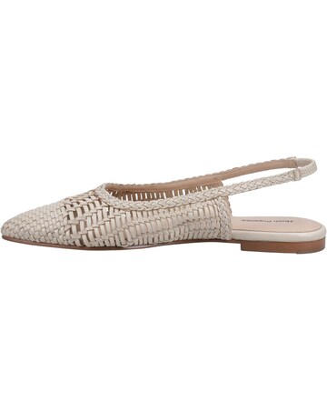 Hush Puppies Dalia Woven Slingback Ballerinas