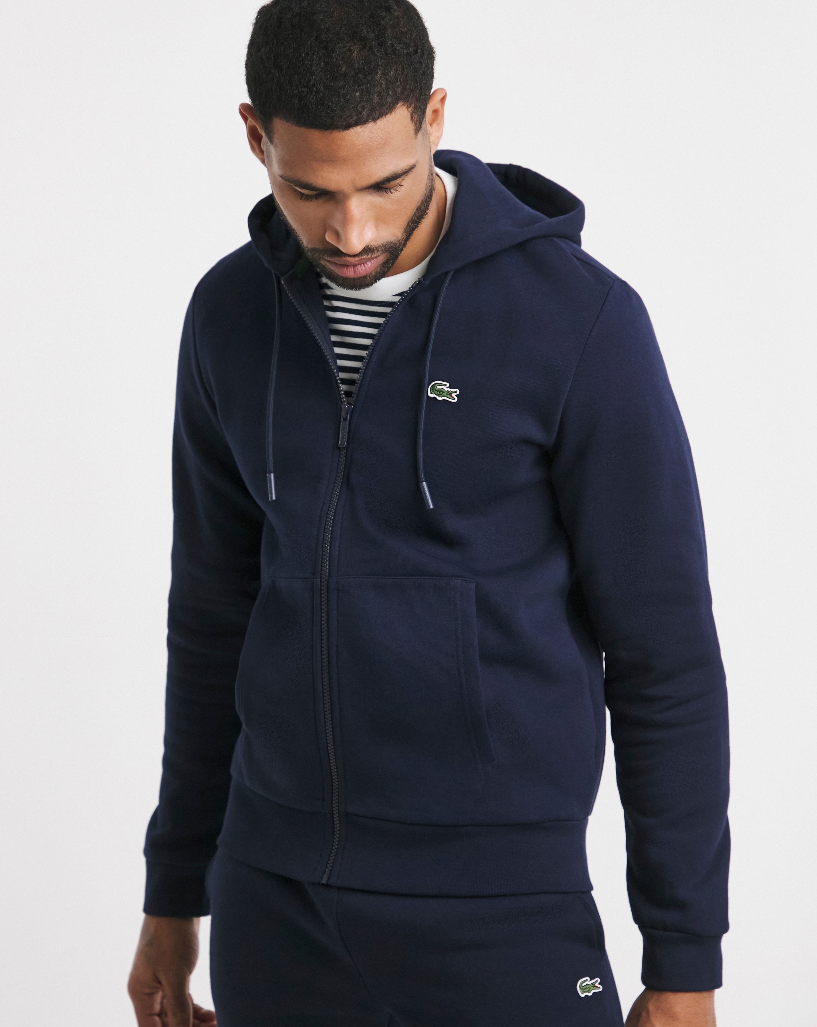 Lacoste Classic Zip Through Hoodie