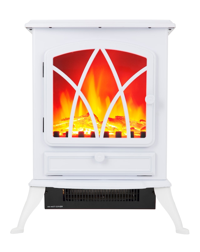 Warmlite 2kW White Electric Fire Stove - White