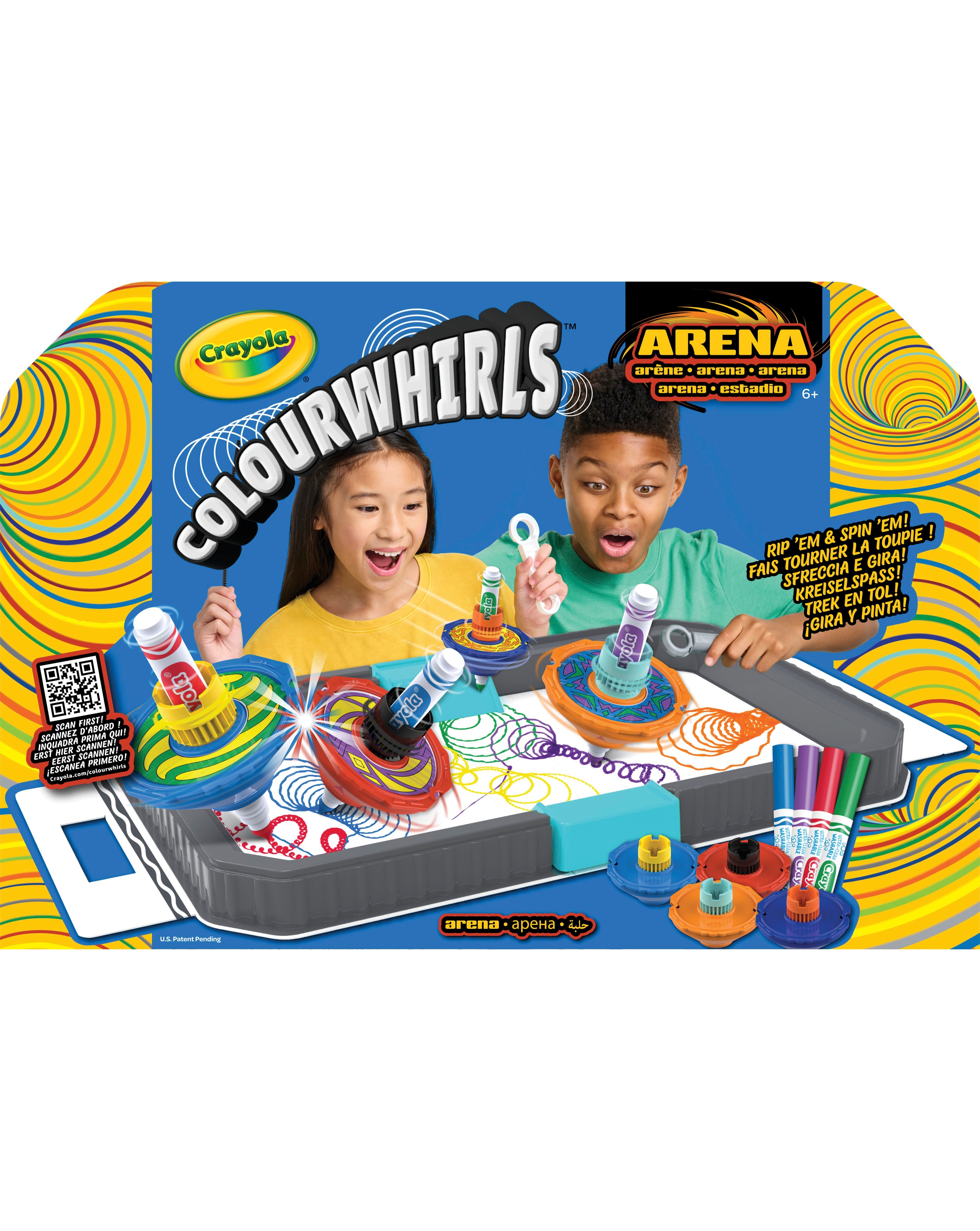 Crayola Colourwhirls Battle Arena Set