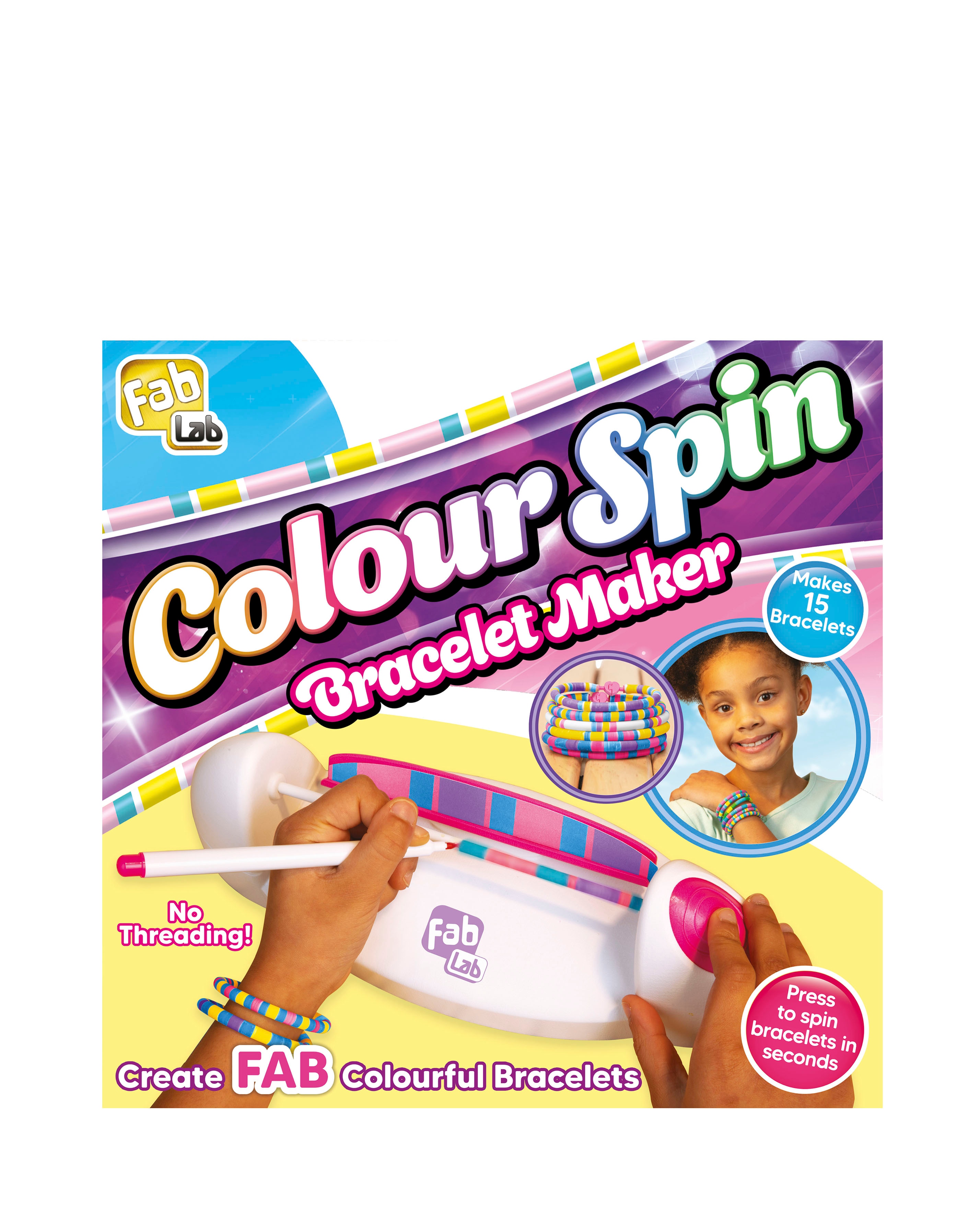 FabLab Colour Spin Bracelet Making Kit