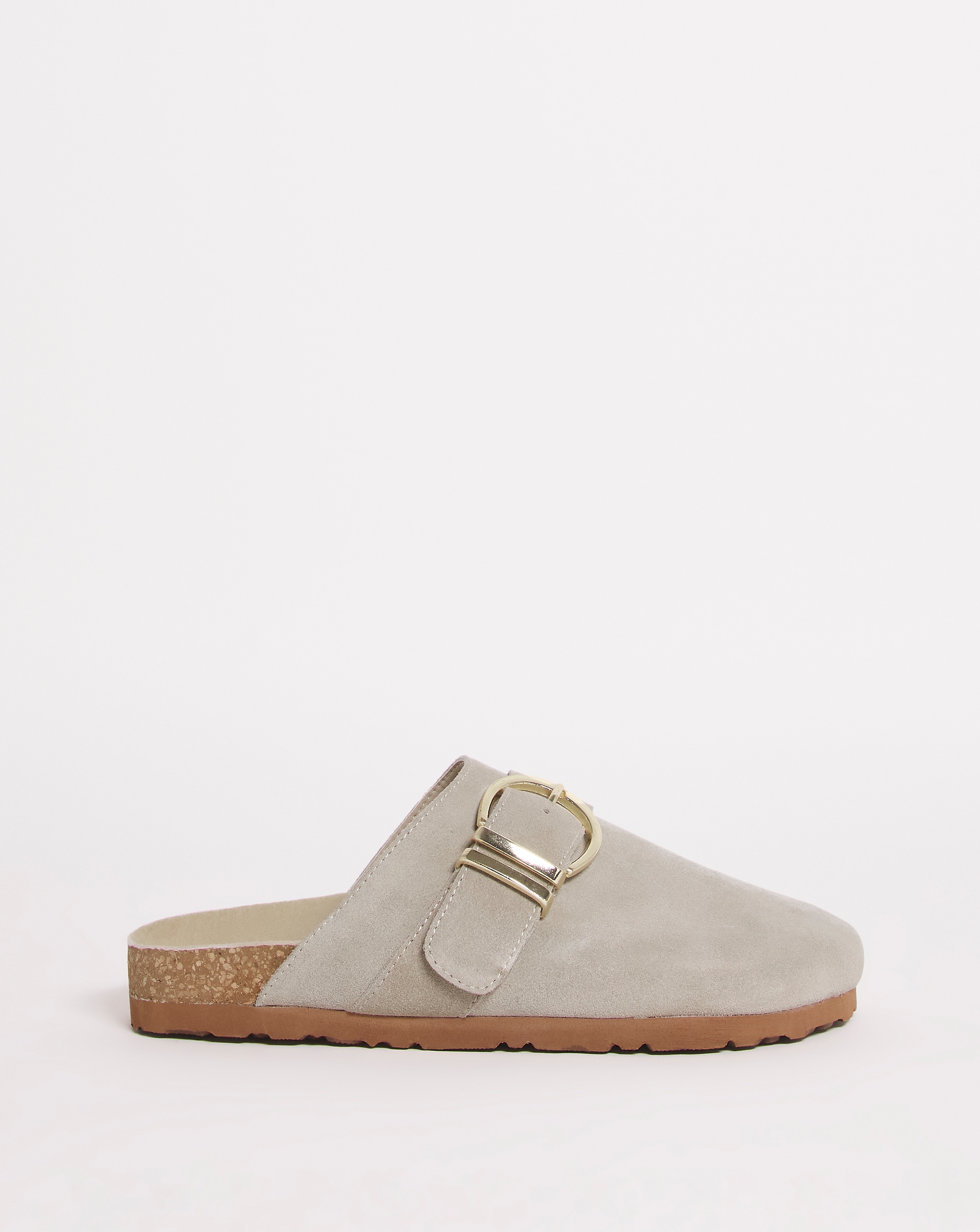 Closed Toe Footbed Shoes Wide