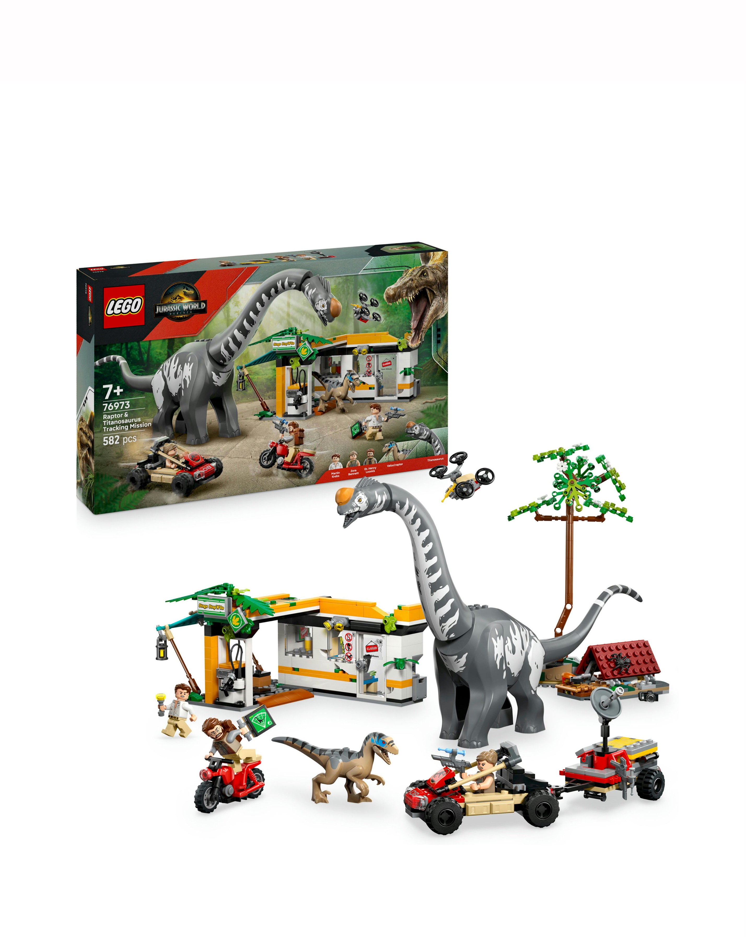 LEGO Jurassic World Titanosaurs & Velo