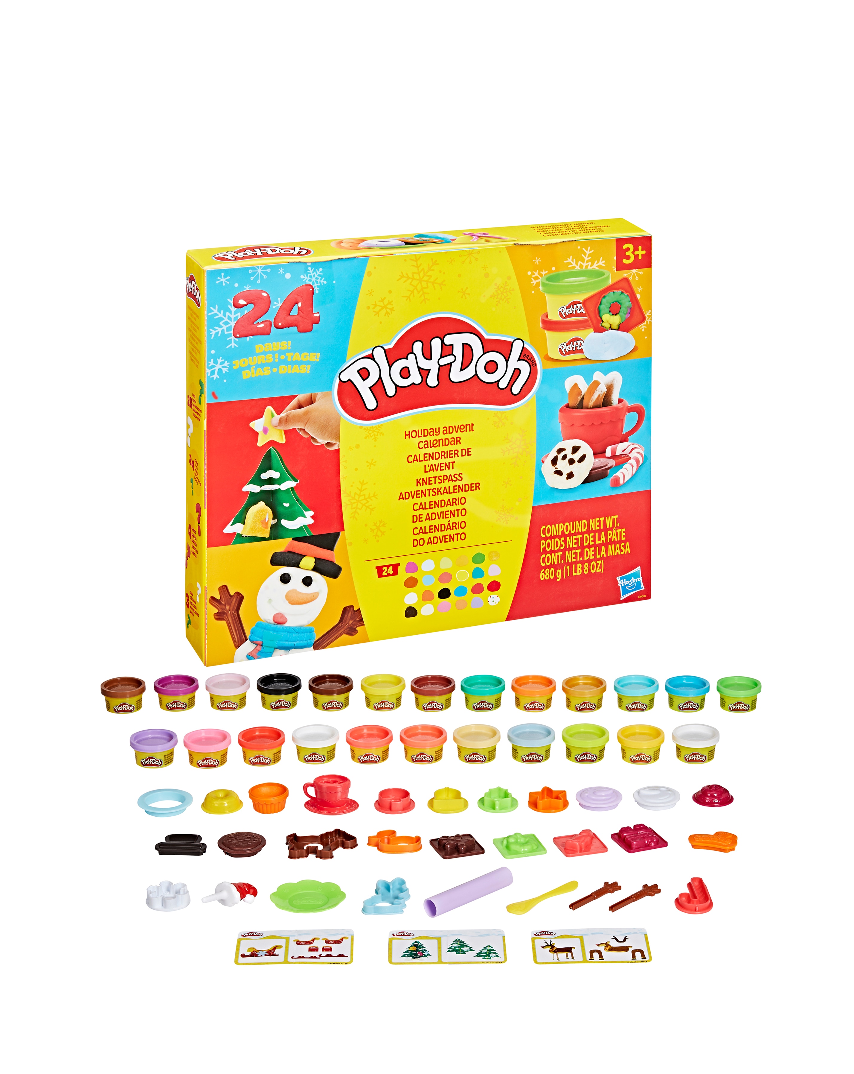 Play-Doh Holiday Advent Calendar, 24 Day