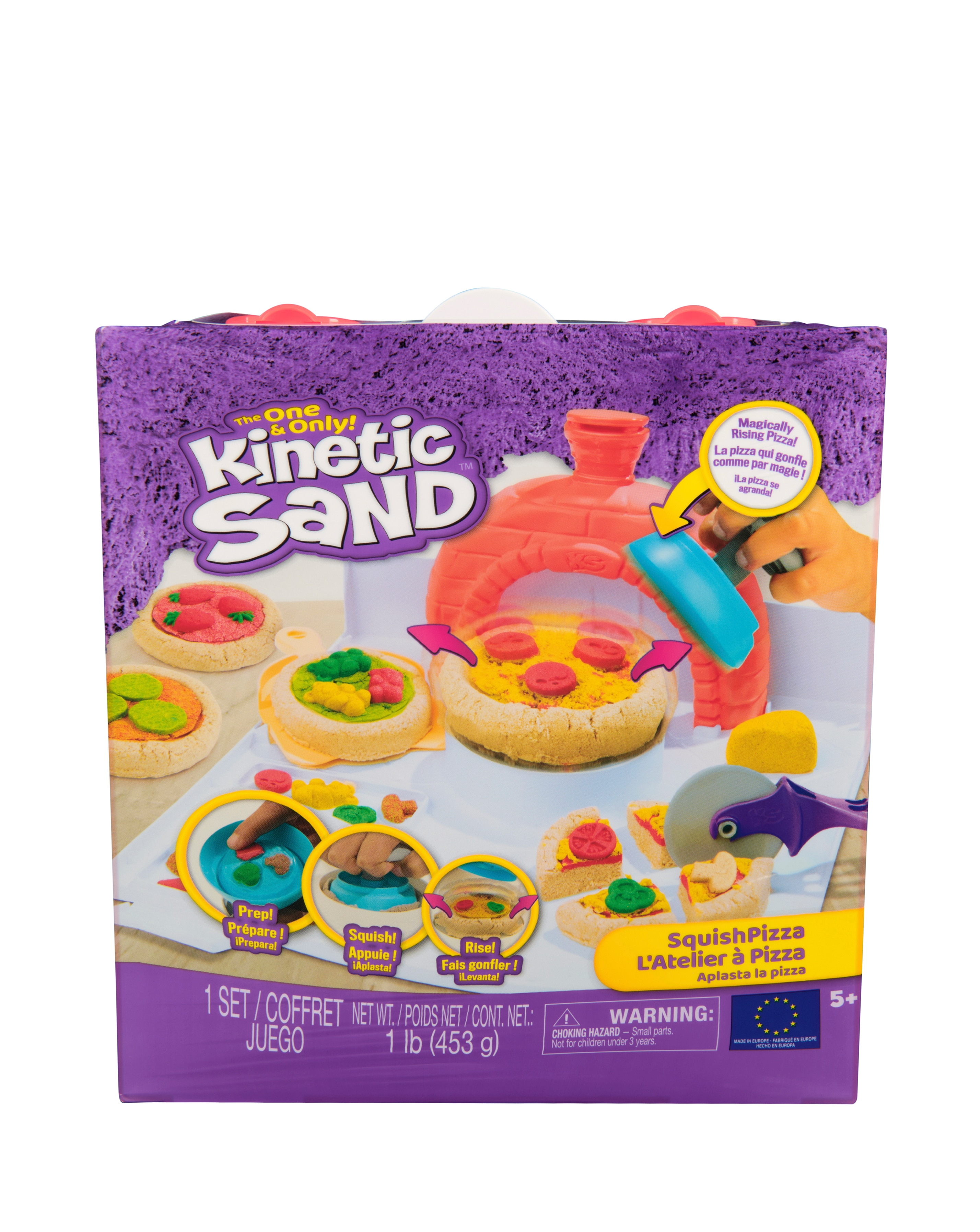Kinetic Sand Squish Pizza