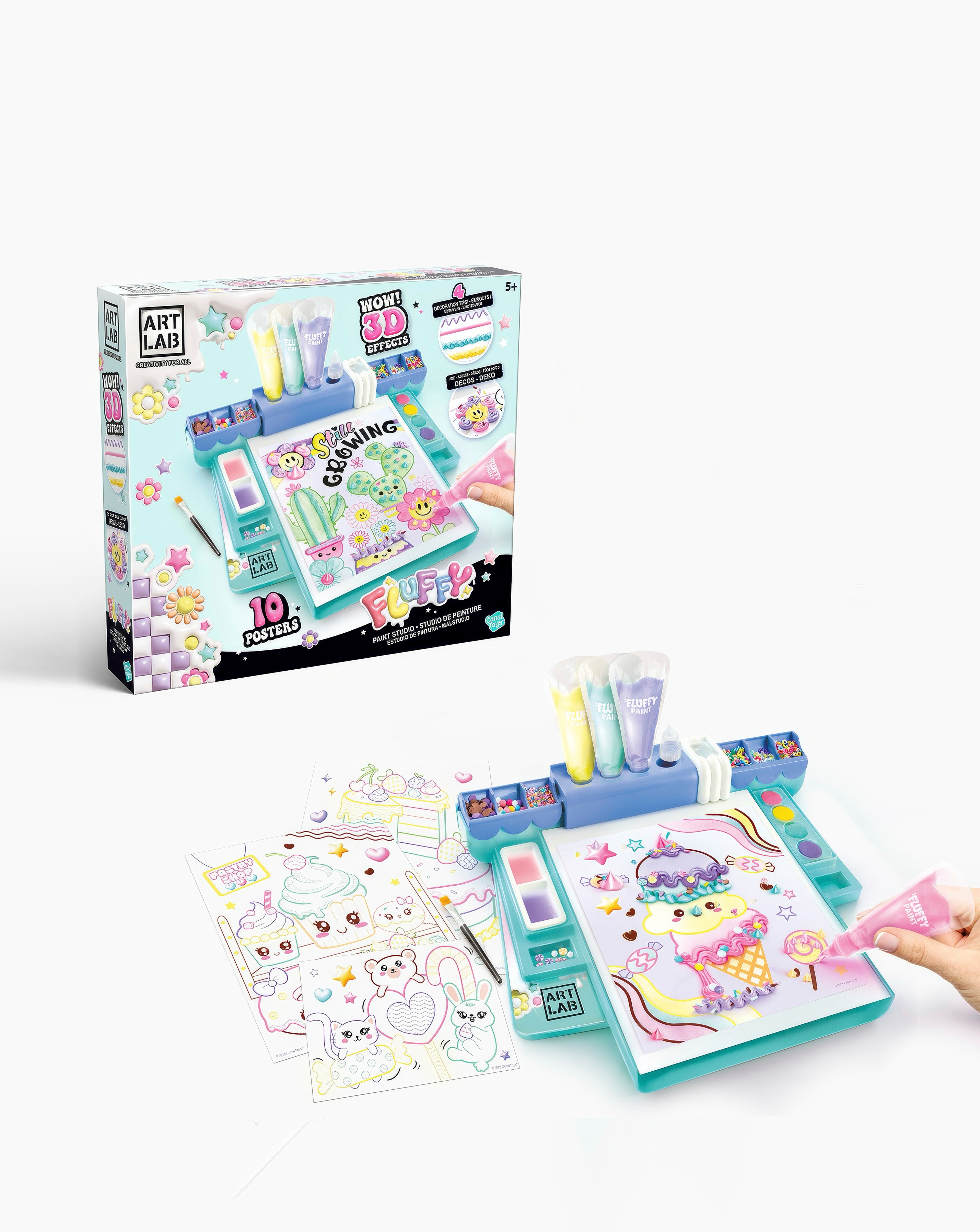 Art Lab Fluffy Paint Studio