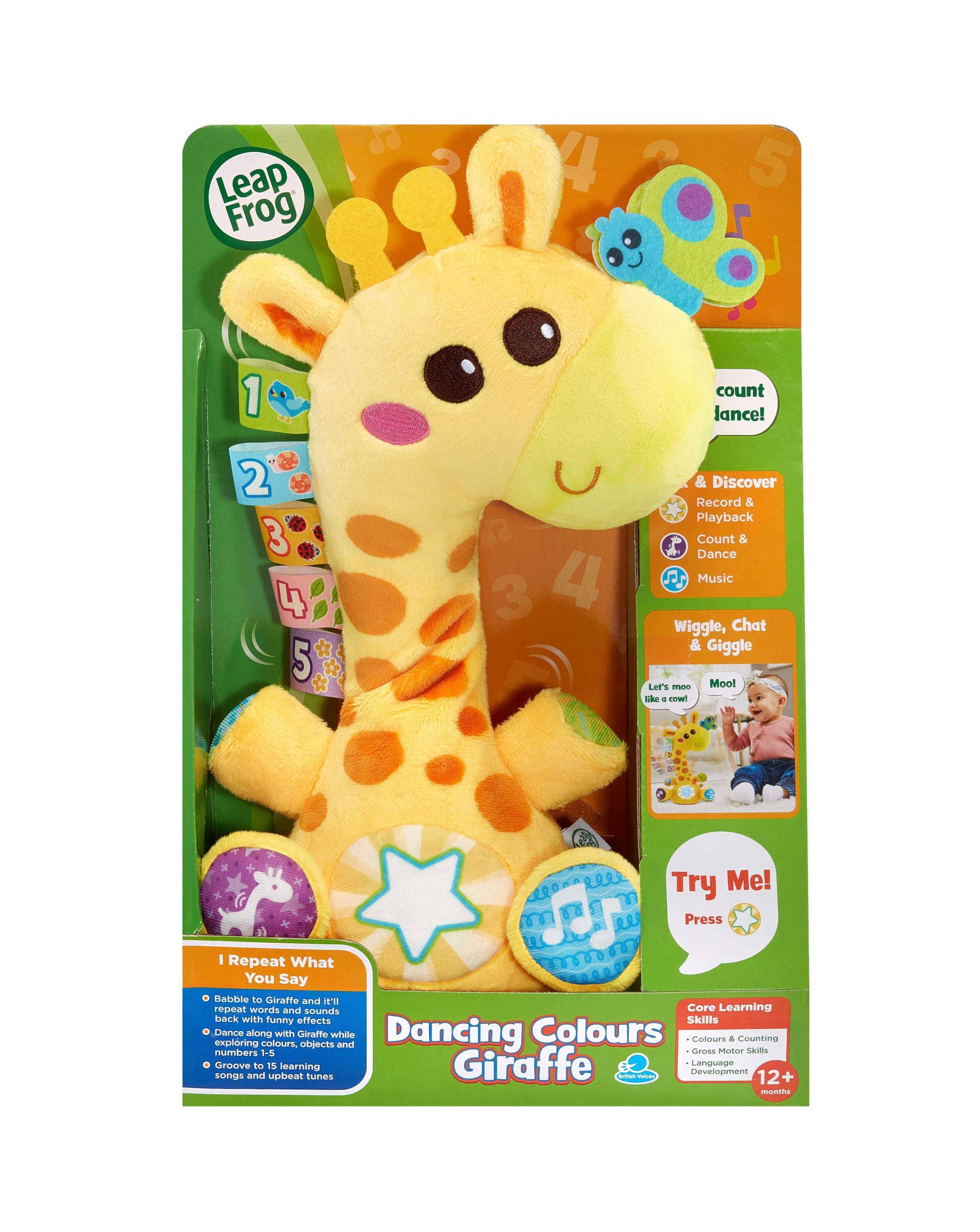 LeapFrog Dancing Colours Giraffe