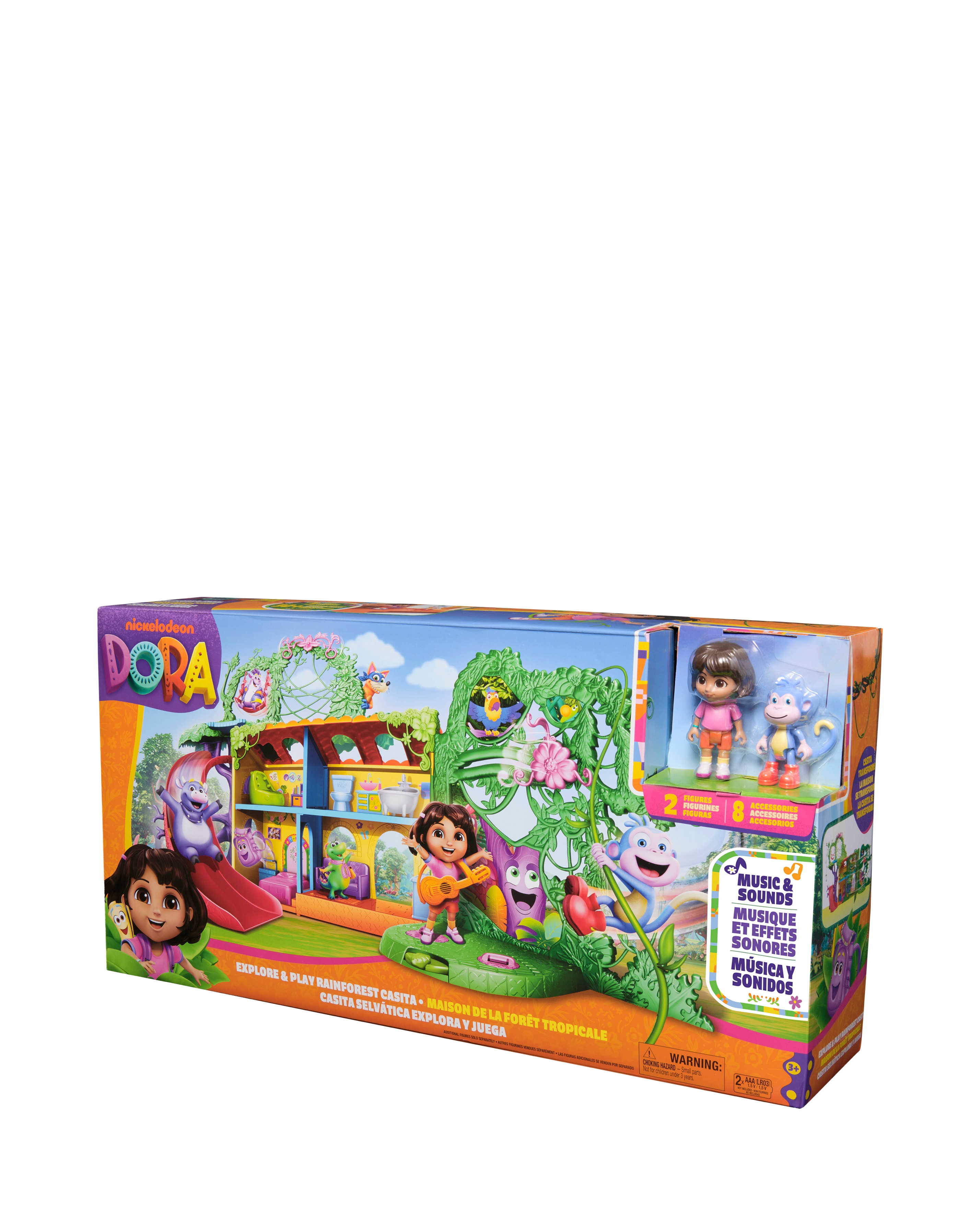 Nickelodeon Dora Explore & Play Rainfore