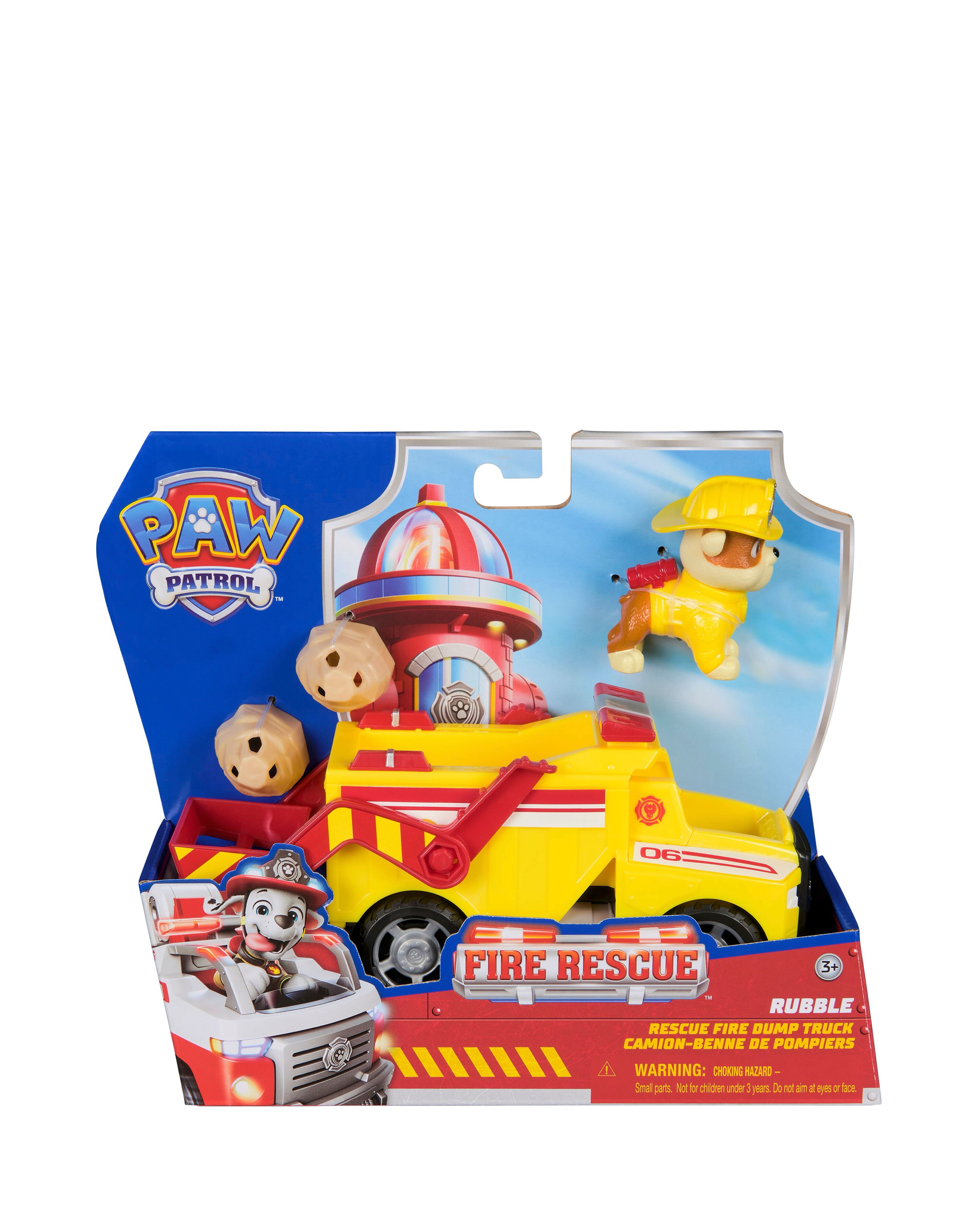 Paw Patrol Fire Rescue Vehicle Rubble wi