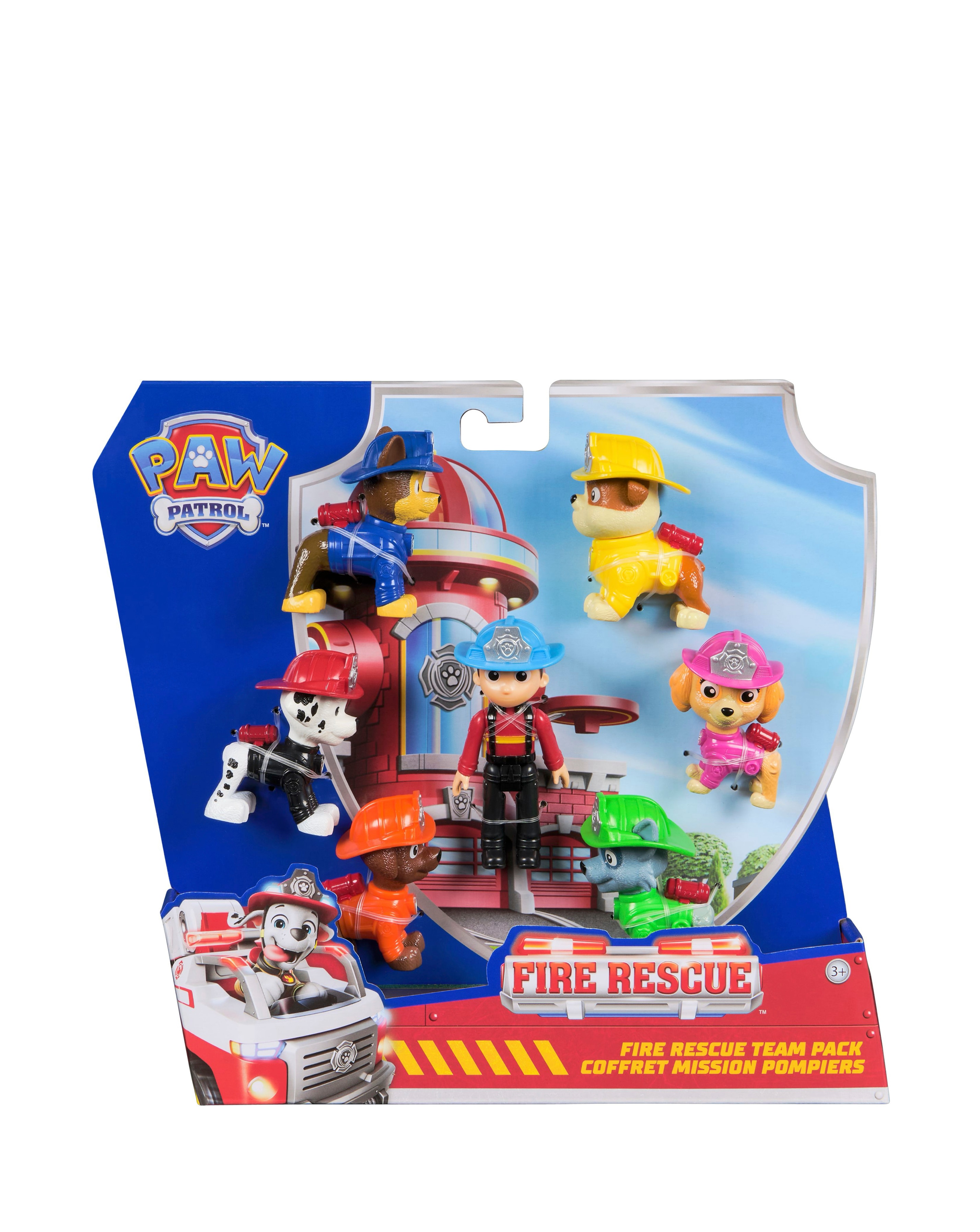 Paw Patrol Fire Rescue Team 7 Action Fig