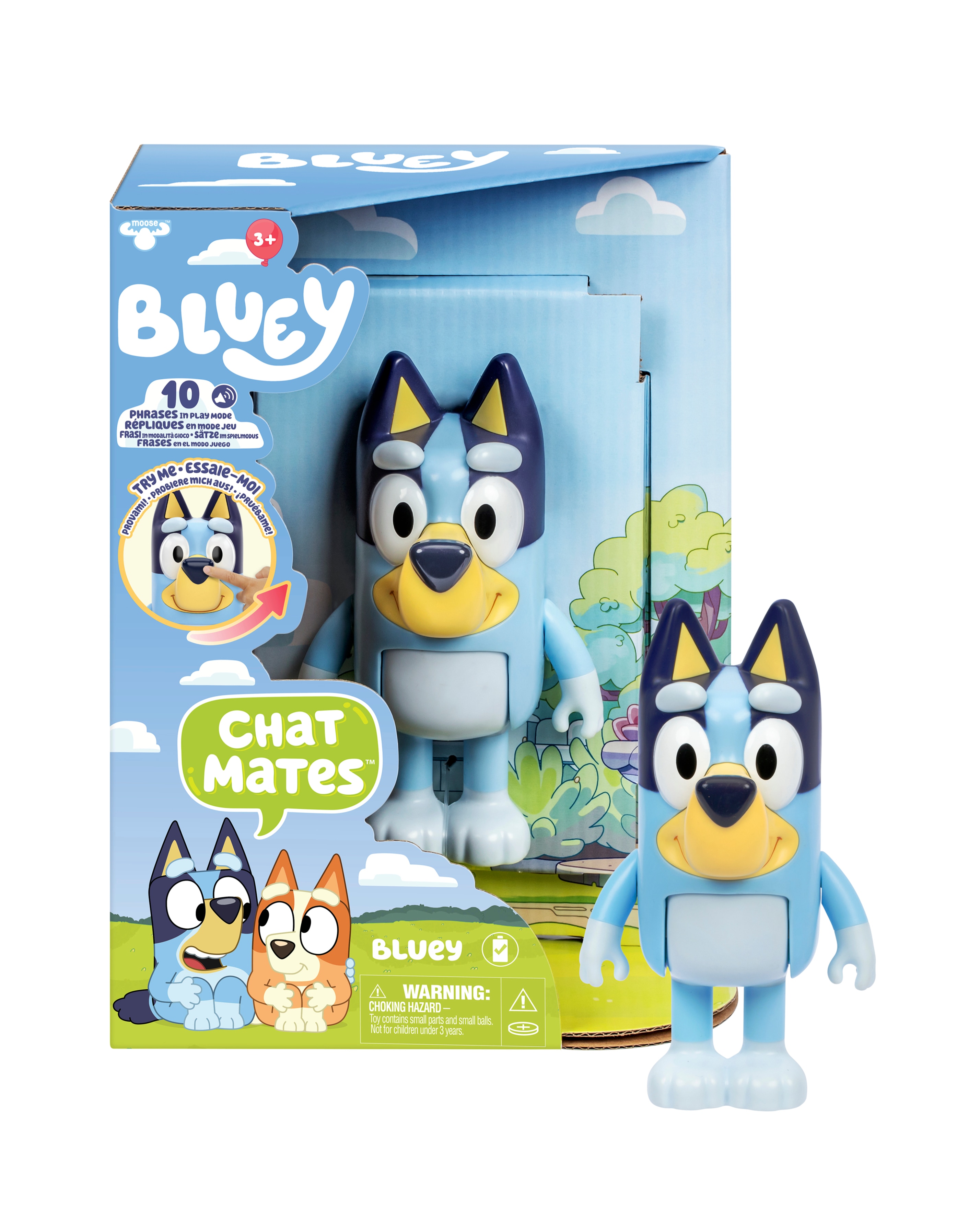 Bluey Chat Mates Talking Figure -