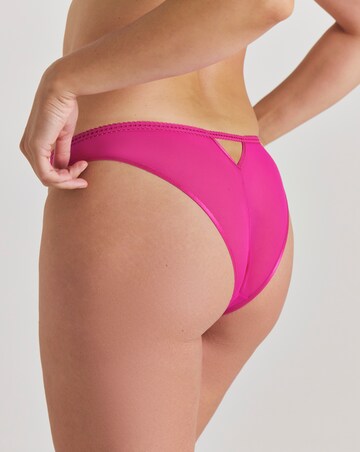 Ann Summers Floral Fling Brazilian Mid Pink