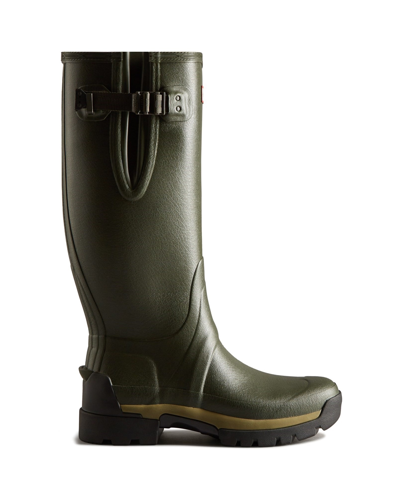 Hunter Balmoral Adjustable Wellington - Dark Olive