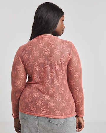 Rose Lace Layering Top