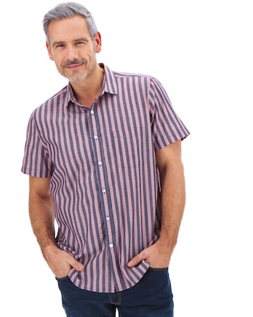 Short Sleeve Striped Shirt