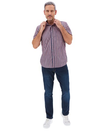 Short Sleeve Striped Shirt