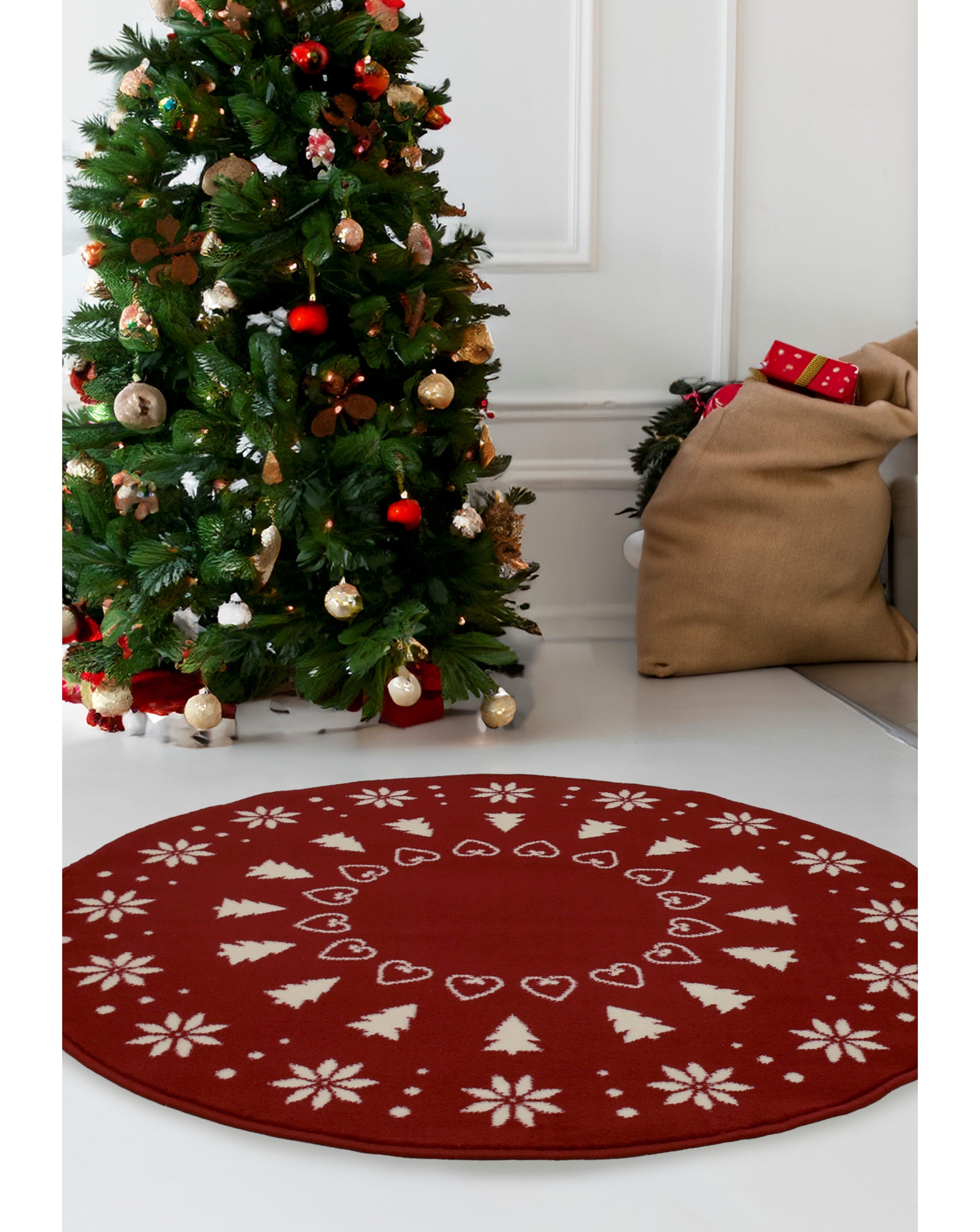 Under the Tree Circle Rug