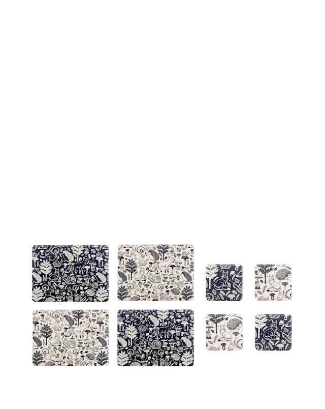 Price&Kensington Woodland 4Mats&Coasters