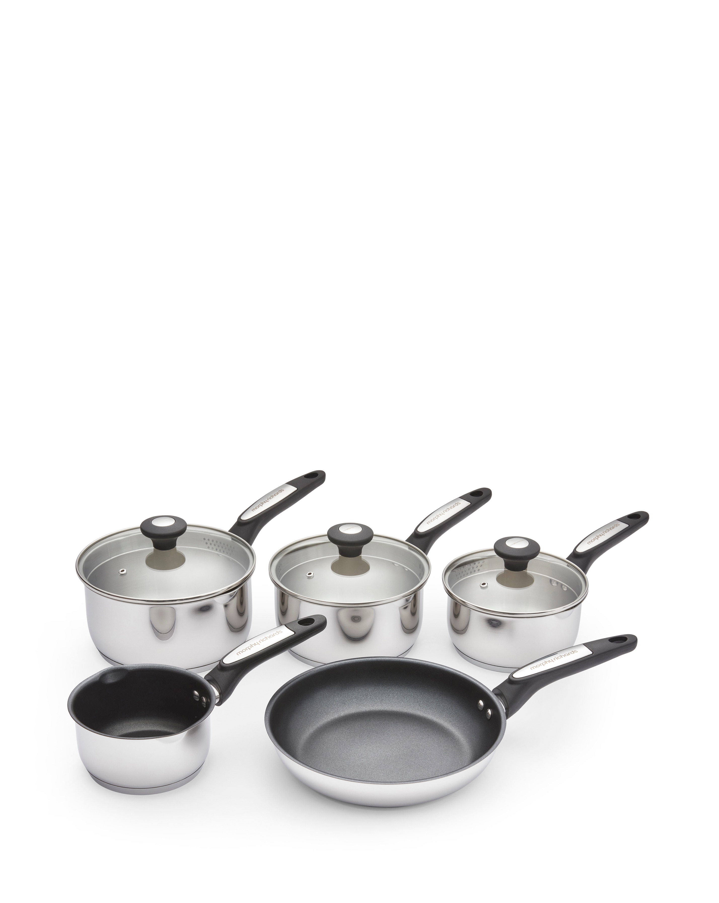 Morphy Richards Stainless 5 PC Pan Set