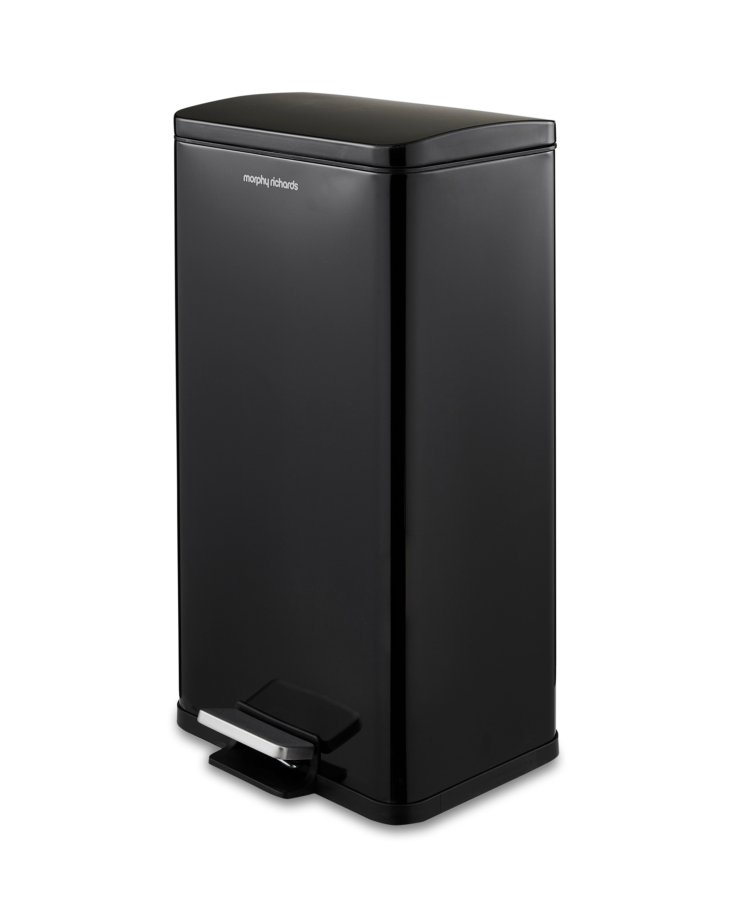 New In - Morphy Richards Black 30L Bin