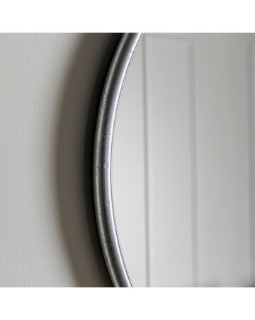 Gallery Bayswater Large Silver Round Mirror