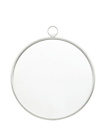Gallery Bayswater Large Silver Round Mirror