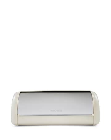 Morphy Richards Roll Front Bread Bin - Cream