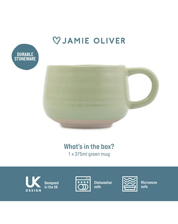 Jamie Oliver Big Love Green Mug