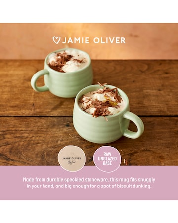 Jamie Oliver Big Love Green Mug