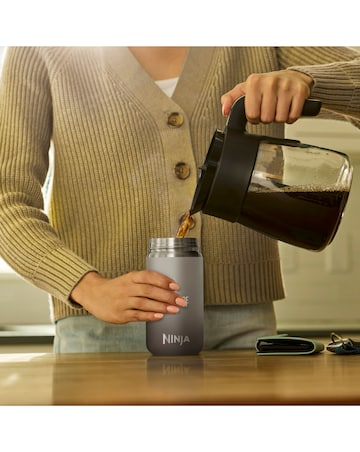 Ninja SipPerfect 10oz Hot Drink Bottle Stone