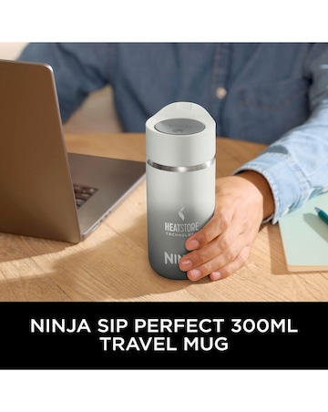 Ninja SipPerfect 10oz Hot Drink Bottle Stone