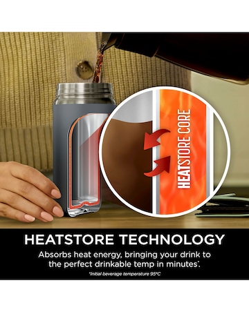 Ninja SipPerfect 10oz Hot Drink Bottle Black