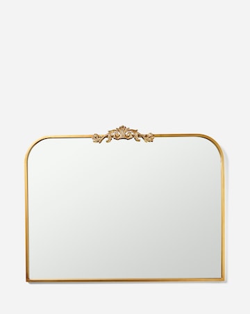 Joanna Hope Antique Gold Over Mantle Mirror