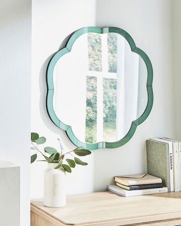 Julipa Coloured Glass Wall Mirror