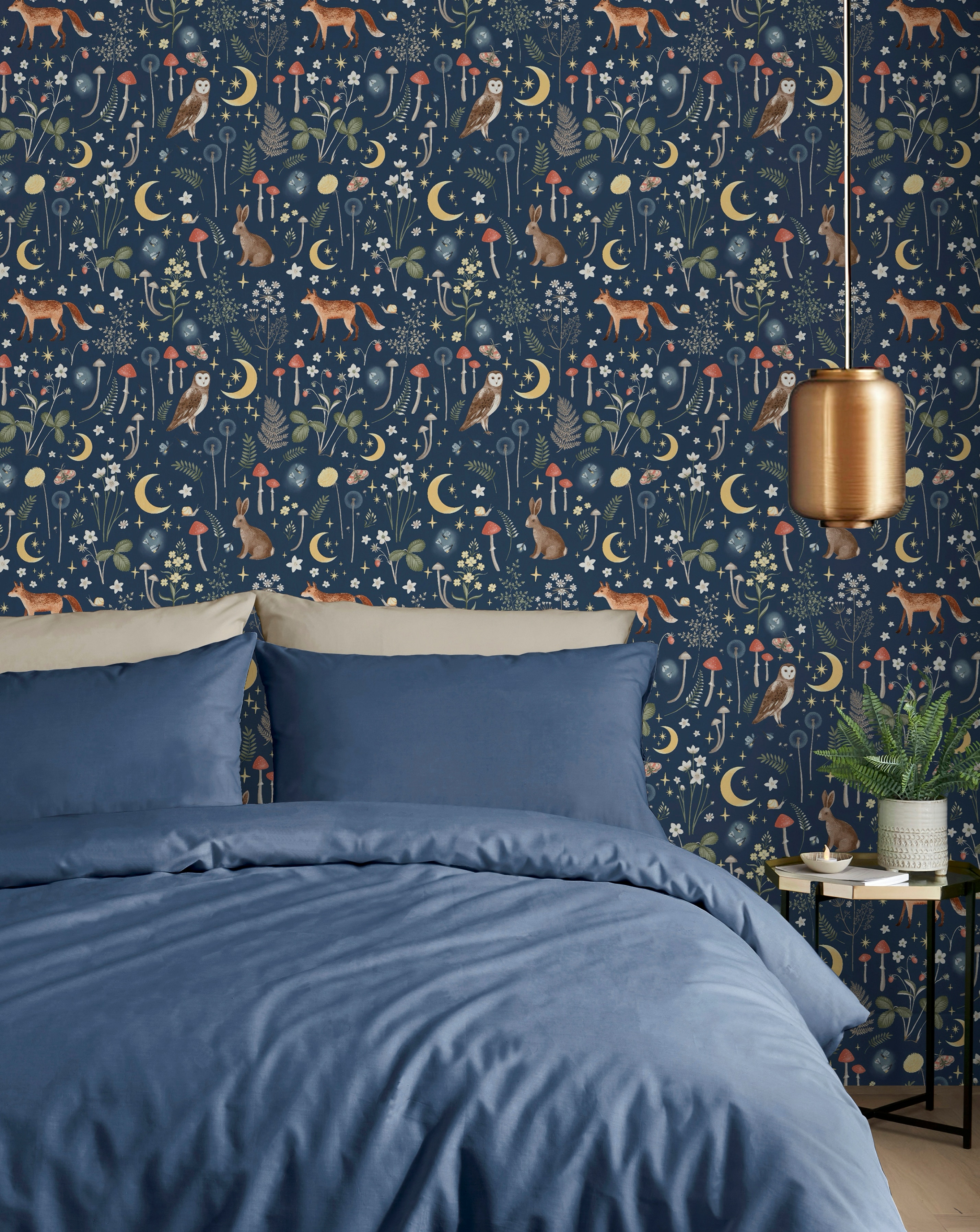 Catherine Lansfield Twilight Wallpaper